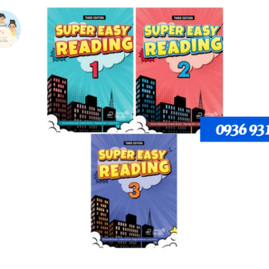 Bộ Sách Super Easy Reading -Trọn bộ 3 cuốn ( Kèm video và File Nghe)