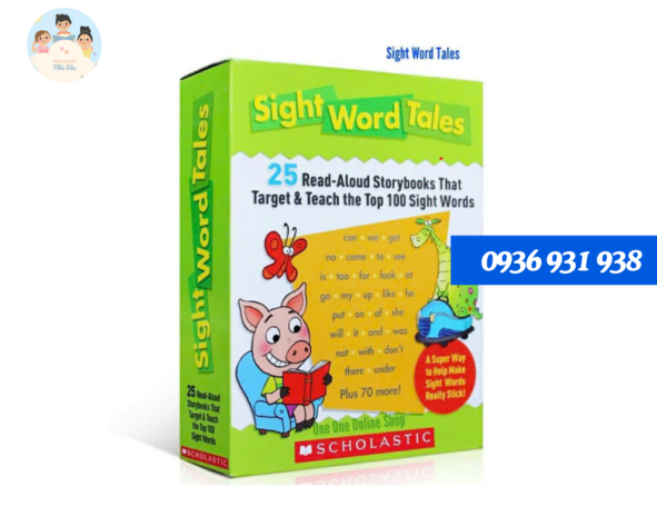 SIGHT WORD TALES (Bộ 25 Cuốn + File MP3)