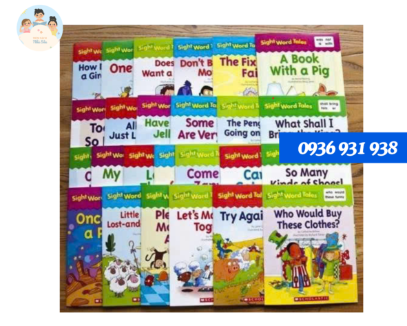 SIGHT WORD TALES (Bộ 25 Cuốn + File MP3) - Hình ảnh 4