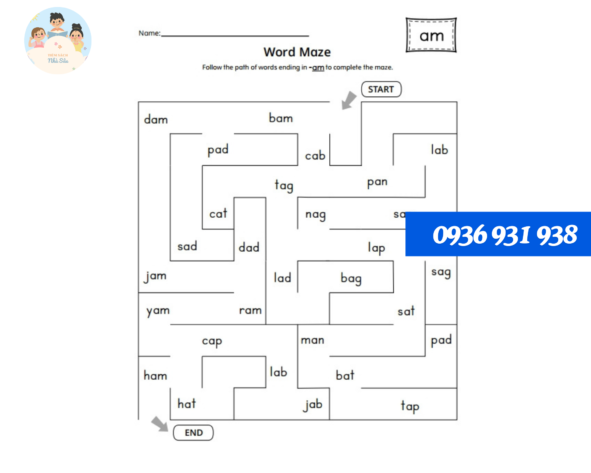 Bộ 3 cuốn bài tập bổ trợ Oxford phonics Word 2 ( CVC Word family) - Hình ảnh 5