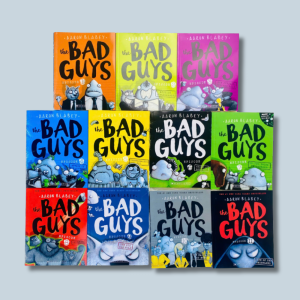 [SÁCH NHẬP KHẨU] Bộ truyện tranh The Bad Guys – Trọn bộ 11 cuốn